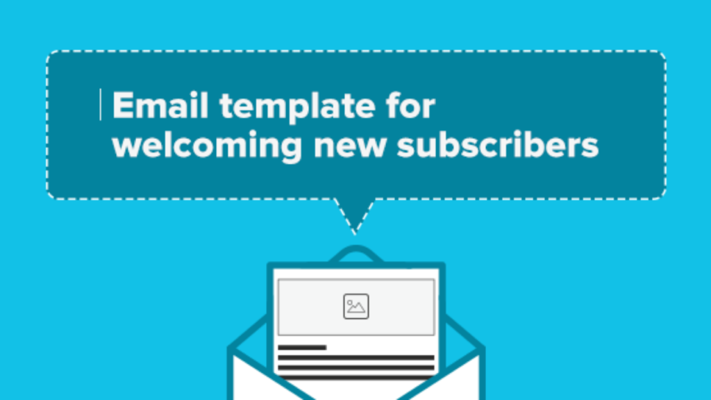 email template for welcoming new subscribers