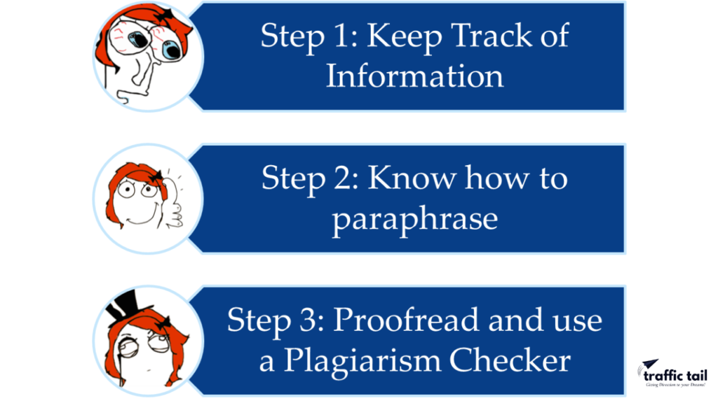tips of avoiding plagiarism 