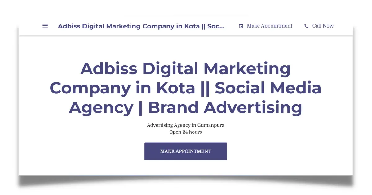 Adbiss digital marketing company