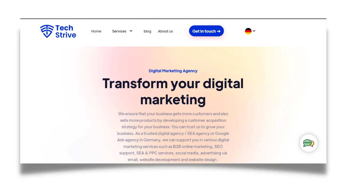 Tech Strive Digital Marketing Agency in Germany