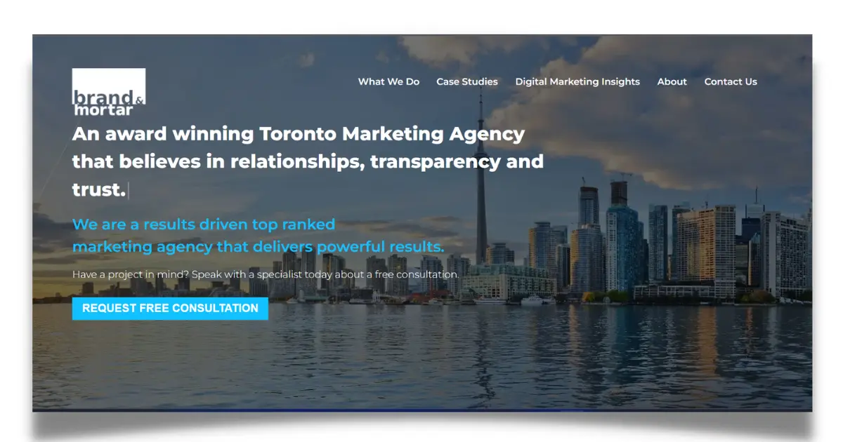 Brand & Mortar Digital Marketing Agency in Canada