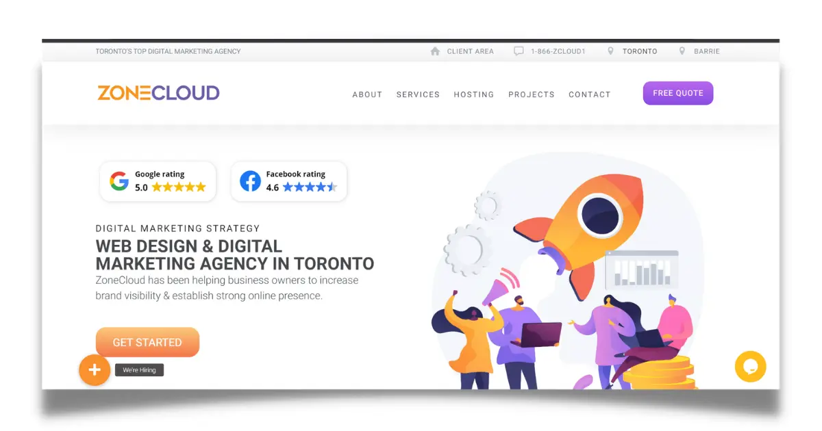 ZoneCloud.net digital marketing agency in Toronto
