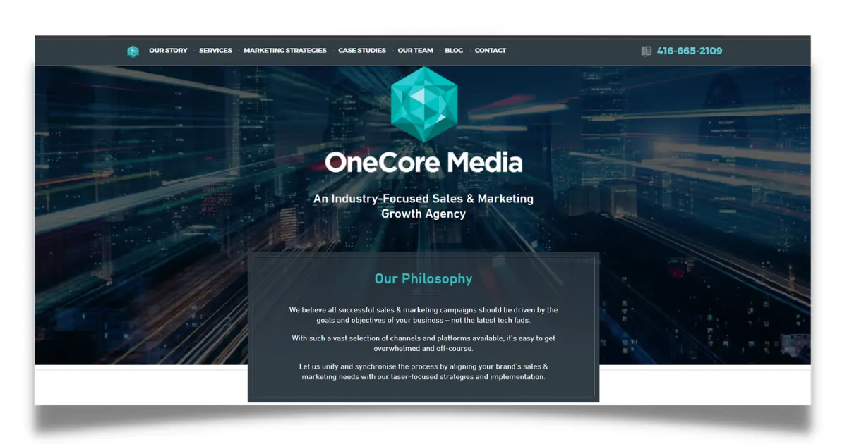 OneCore Media digital marketing agency in Toronto