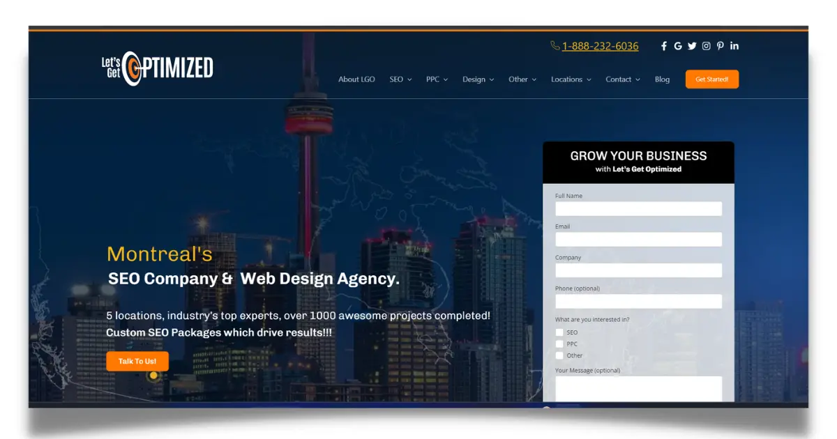 Let's Optimized Digital Marketing Agency in Canada