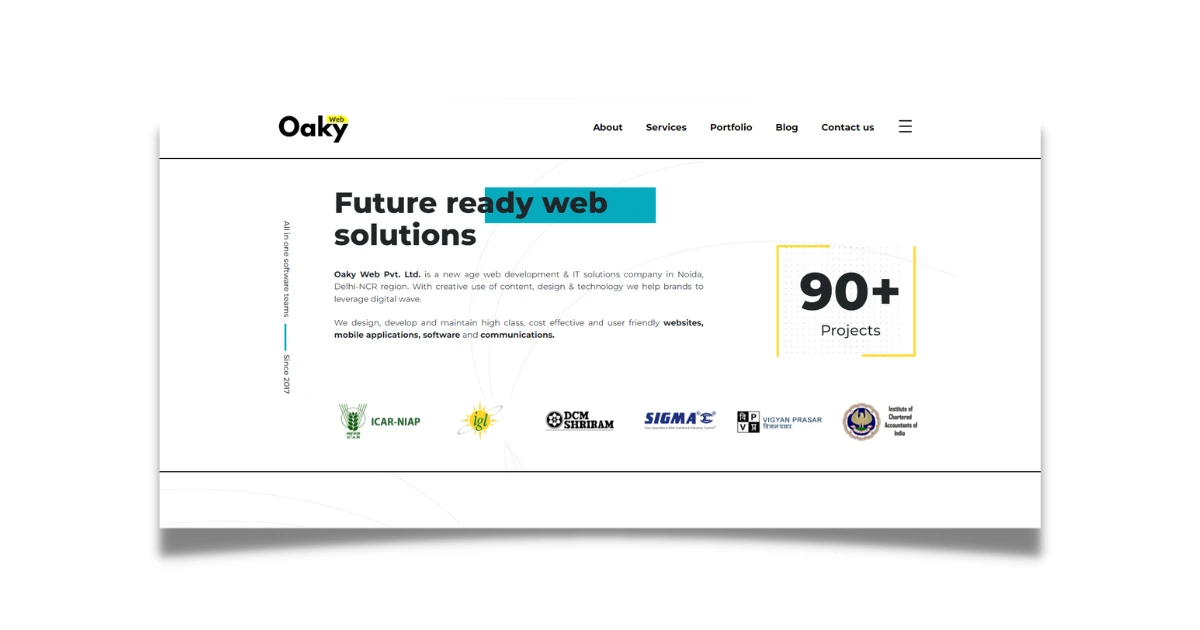Oaky Web Web Development Company in Noida