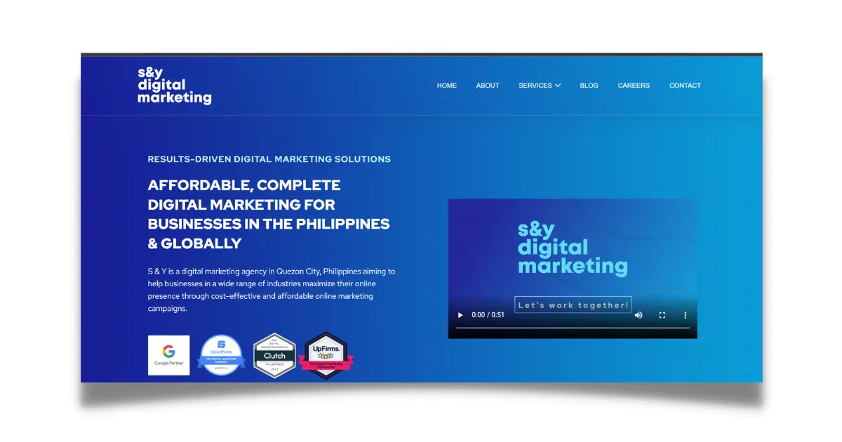S&Y Digital Marketing Agency in Philippines