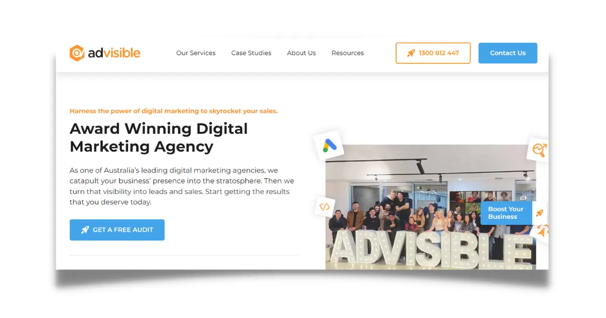 advisible Digital Marketing Agency in Australia