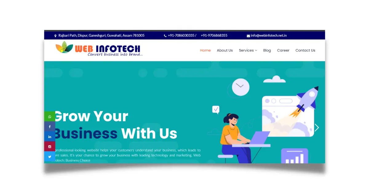 Web Infotech Digital Marketing Agency in Guwahati