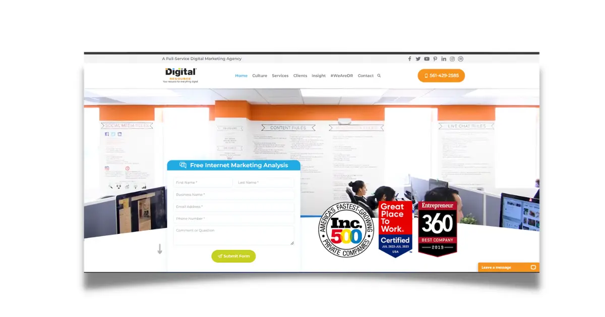 Digital Resource Digital Marketing Agency in Florida