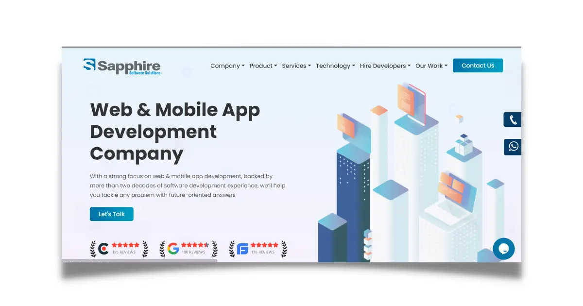 Sapphire web development company in USA