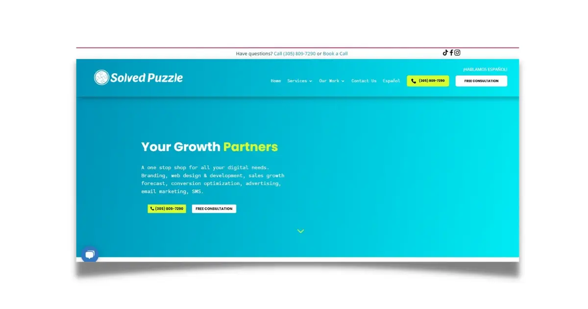 Solved Puzzle Digital Marketing Agency in Florida