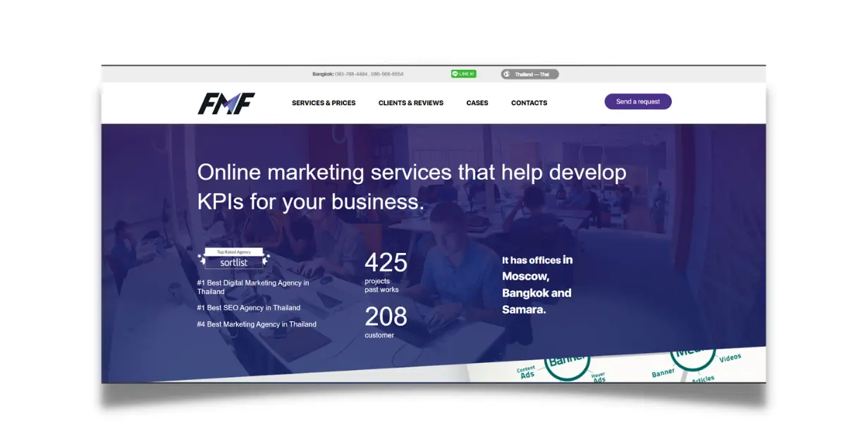 FMF Digital Marketing Agency in Bangkok