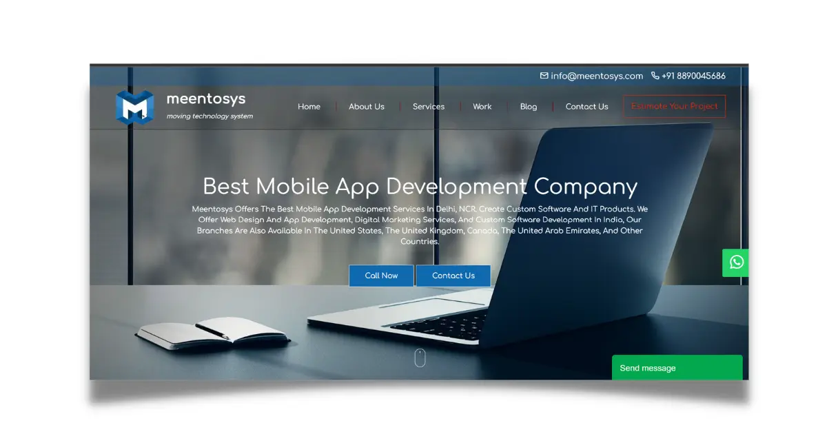Meentosys App Development Company in Delhi