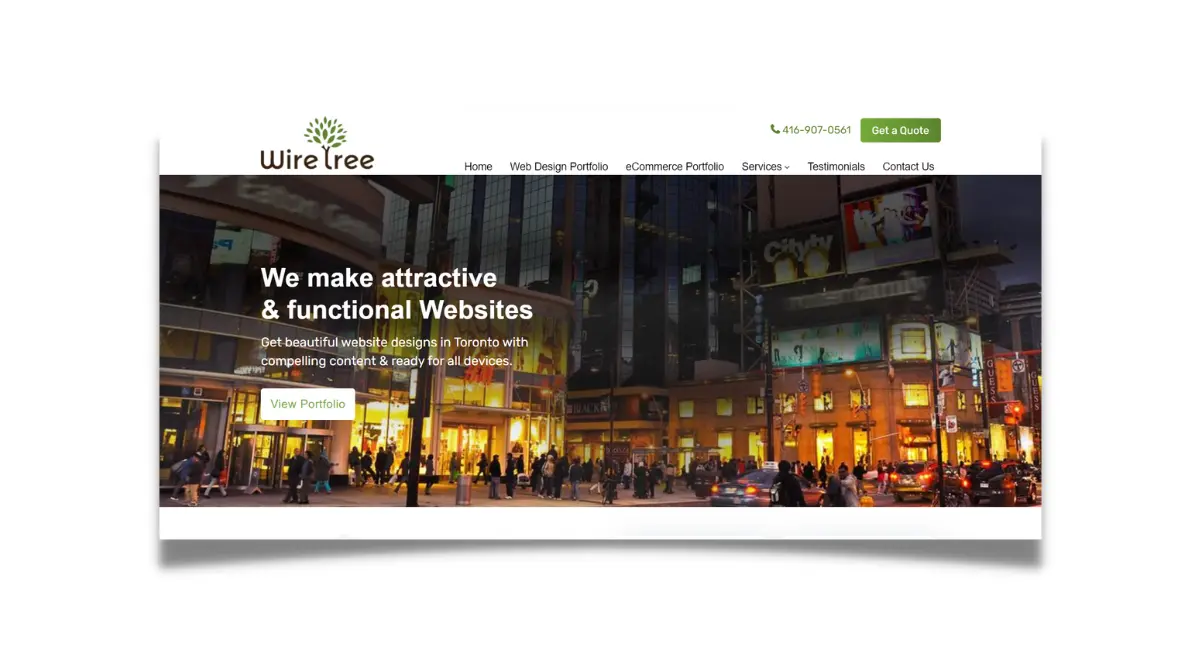 WireTree Web development company in Toronto