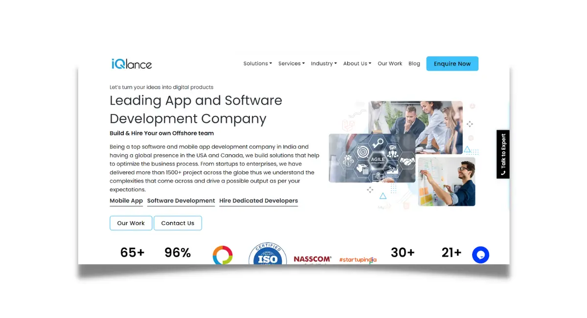  iQlance Solutions Web development company in Toronto.