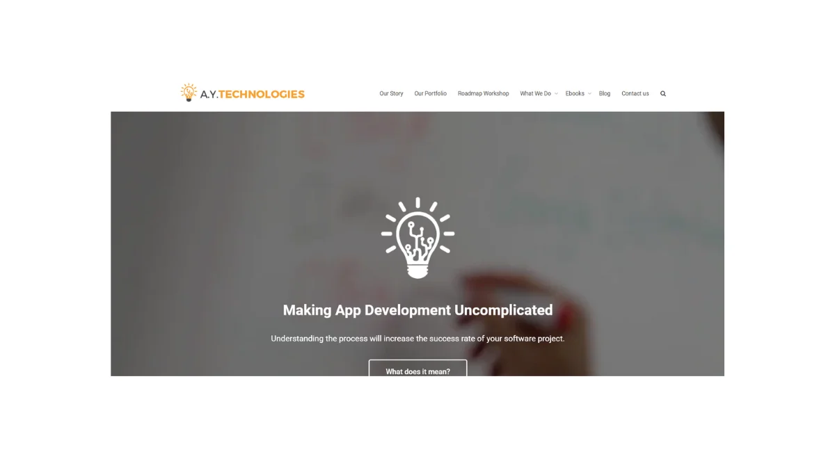 A.Y. Technologies App Development Company in Canada