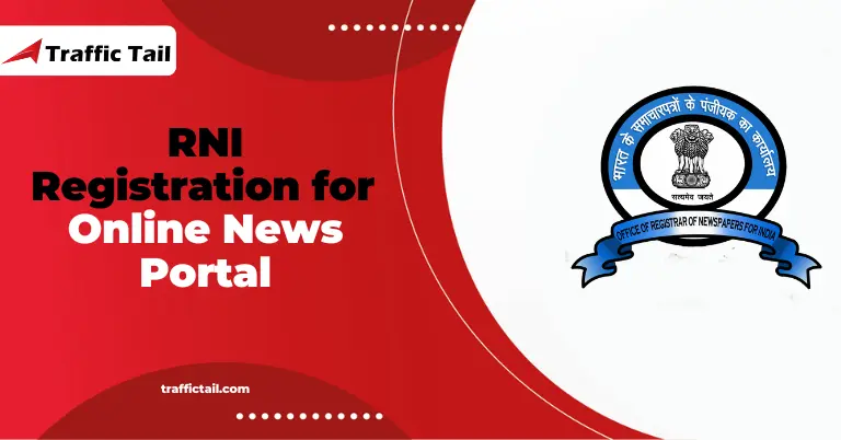 RNI Registration for Online News Portal