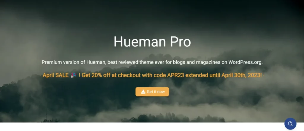 WordPress Blog Themes - hueman pro