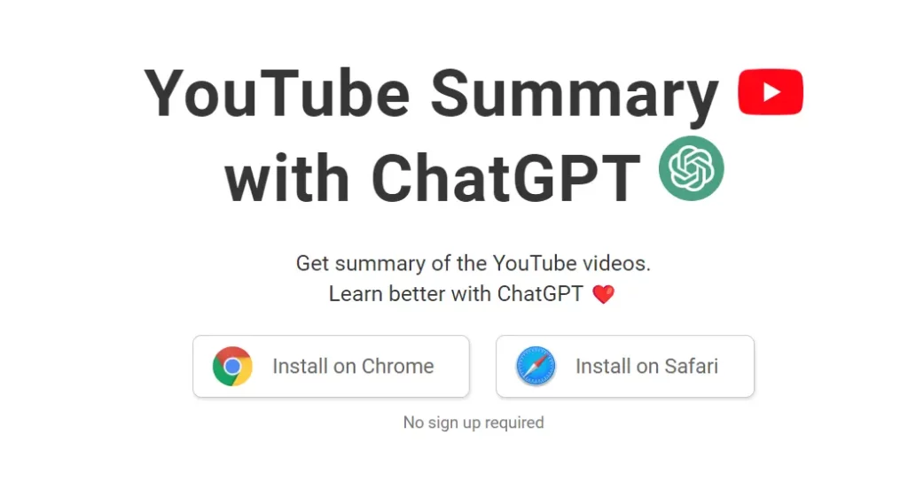 Chatgpt Chrome Extensions Youtube Summary With ChatGPT