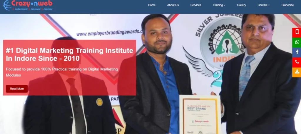 Digital Marketing Agencies In Madhya Pradesh, Crazyoneweb