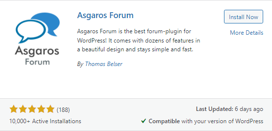 Wordpress Furum Plugins