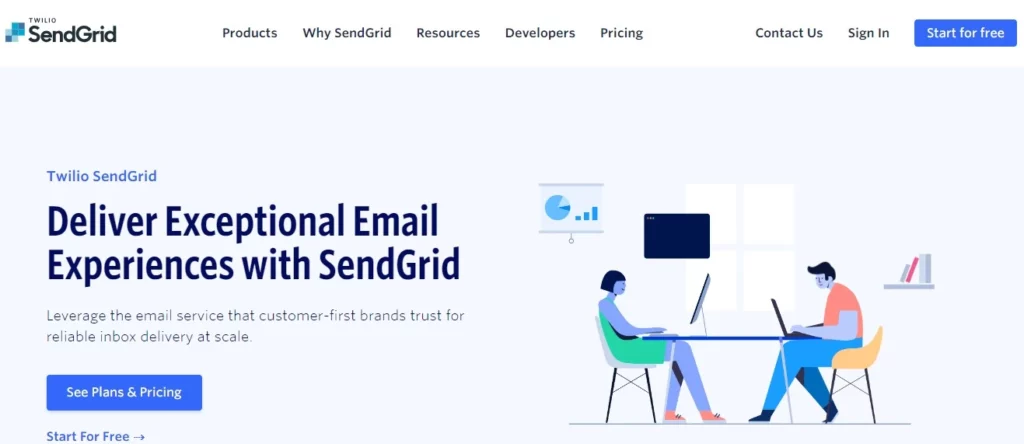 Email Marketing Tools for eCommerce - sendgrid
