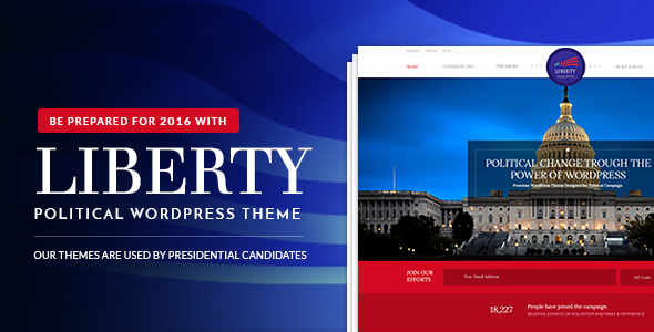 Government WordPress Themes -Liberty