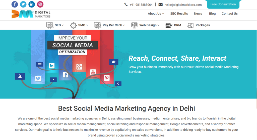 Social Media marketing agencies in Delhi