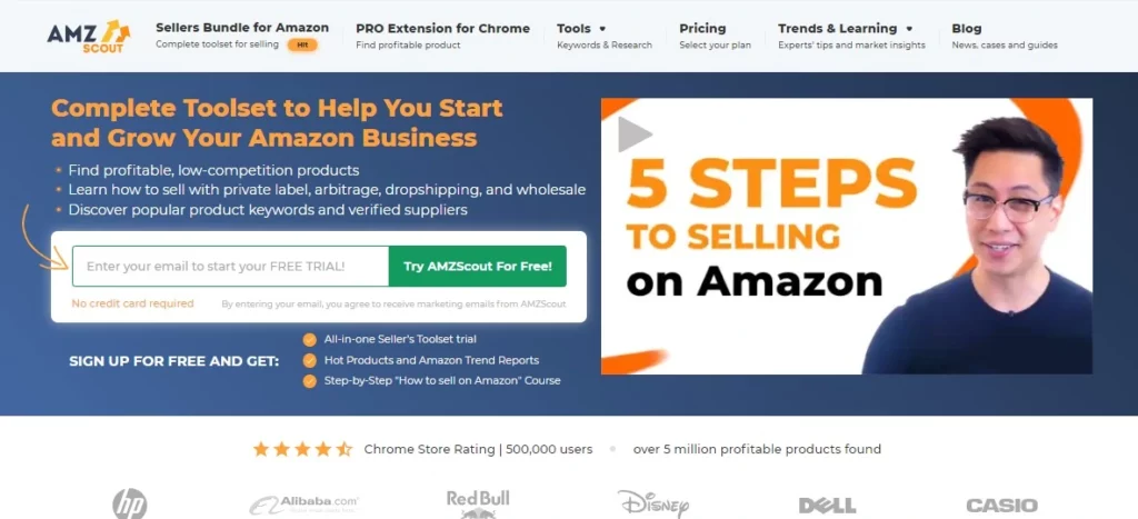 Amazon Product Research Tools - AMZscout