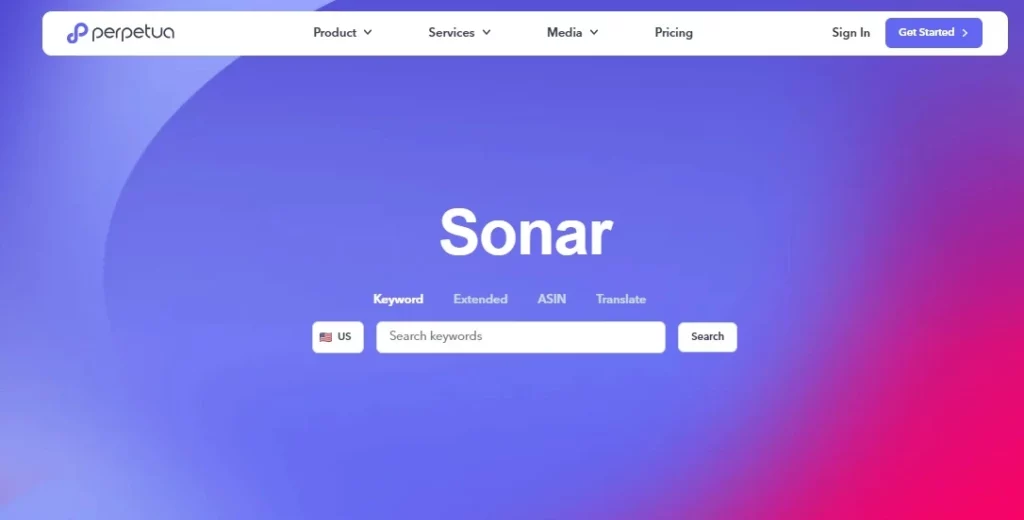 Amazon Product Research Tools - Sonar