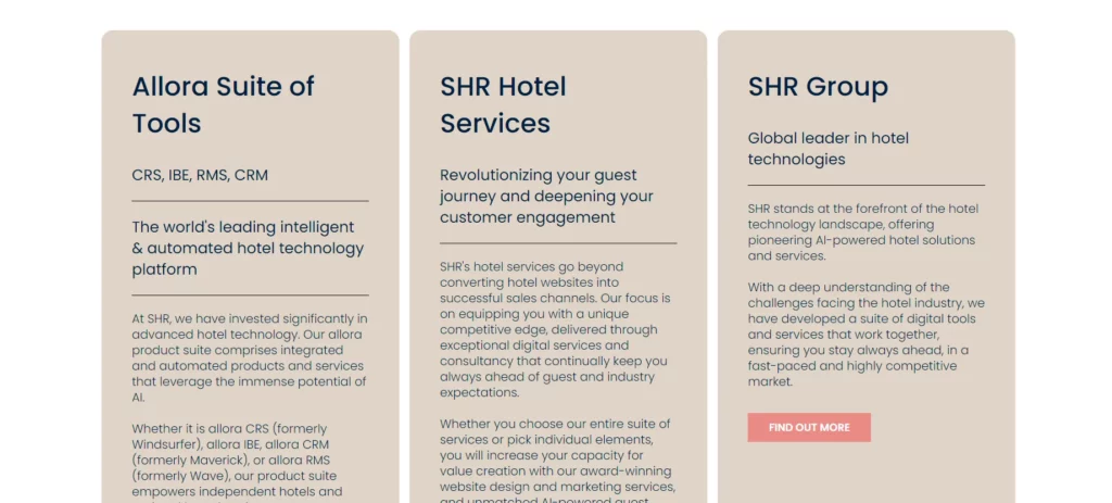 digital marketing agencies for hotel industry - shr group