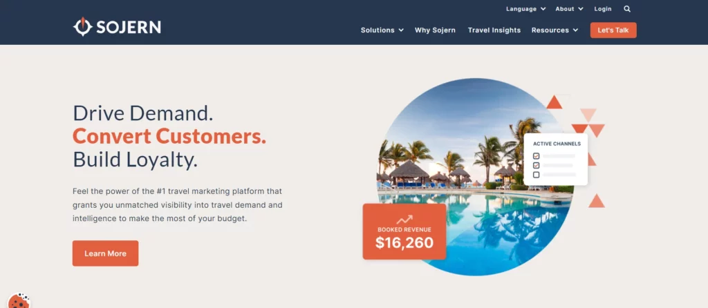 digital marketing agencies for hotel industry - sojern
