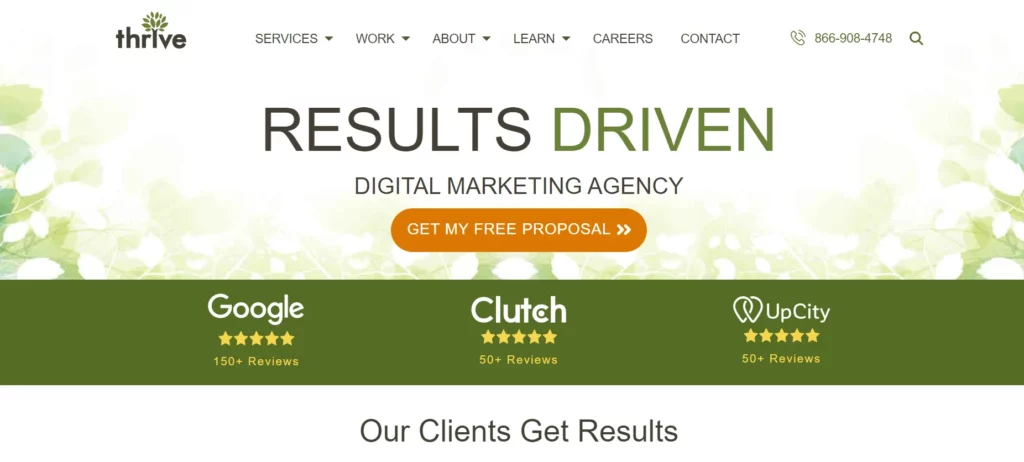 digital marketing agencies for hotel industry - thrive